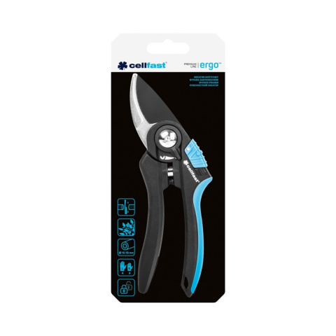 Sekator 1 Ręczny Nożycowy 20cm 41-020 Energo Cellfast Sekator 1 Ręczny Nożycowy 20cm 41-020 Energo Cellfast