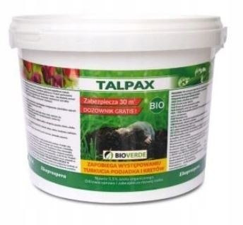 Nawóz Uniwersalny Azotowy Na Turkucie i Krety Organiczny 3kg Talpax Gardenlab