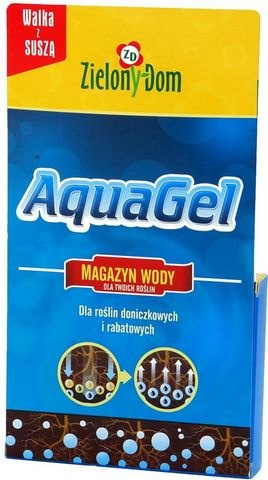 Granulki AquaGel magazyn wody dla roślin Zielony Dom Granulki AquaGel magazyn wody dla roślin Zielony Dom