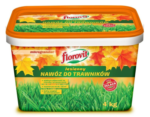 Nawóz jesienny mikrogranulki do trawników Florovit Nawóz jesienny mikrogranulki do trawników Florovit