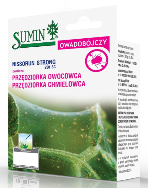Nissorun Strong na owady śodek zwalcza przędziorka