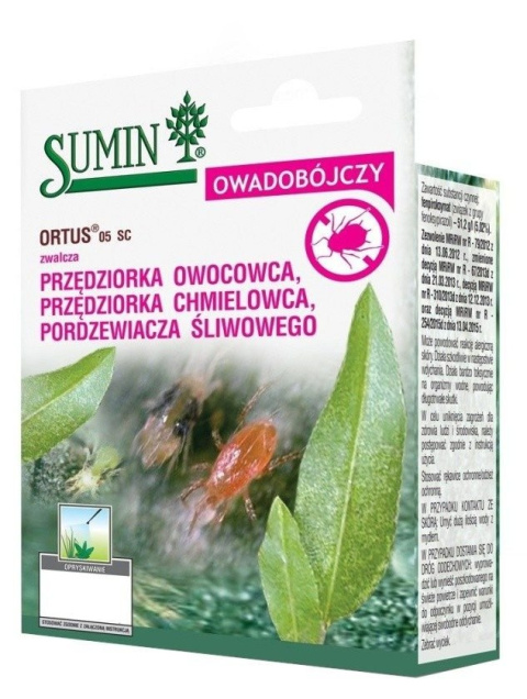 Ortus środek owadobójczy zwalcza przędziorki Ortus środek owadobójczy zwalcza przędziorki