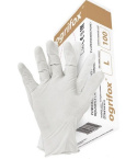 Rękawice Ochronne Lateksowe Pudrowane Białe S-(7) 100szt OX-LAT Ogrifox