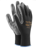 Rękawice Ochronne z Poliestru Powlekane Nitrylem Typu Smooth S-(7) OX-NITRICAR Ogrifox