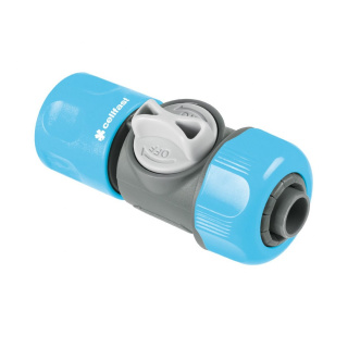 Szybkozłącze Przelot Do Węża Ogrodowego 1/2"-5/8" z Zaworem 52-330 Ideal Cellfast