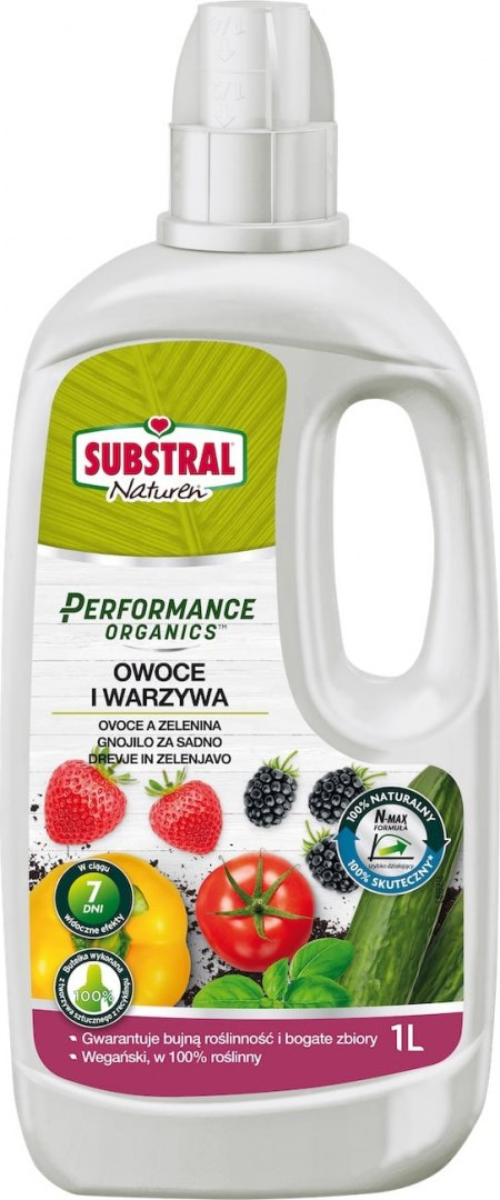 Nawóz organiczny Performance Orgaincs owoce i warzywa Substral Nawóz organiczny Performance Orgaincs owoce i warzywa Substral