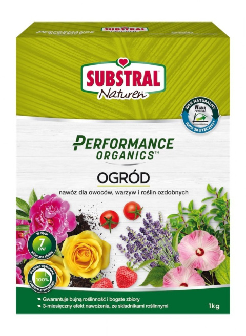 Nawóz rganiczny Performance Organics ogród Substral Nawóz rganiczny Performance Organics ogród Substral