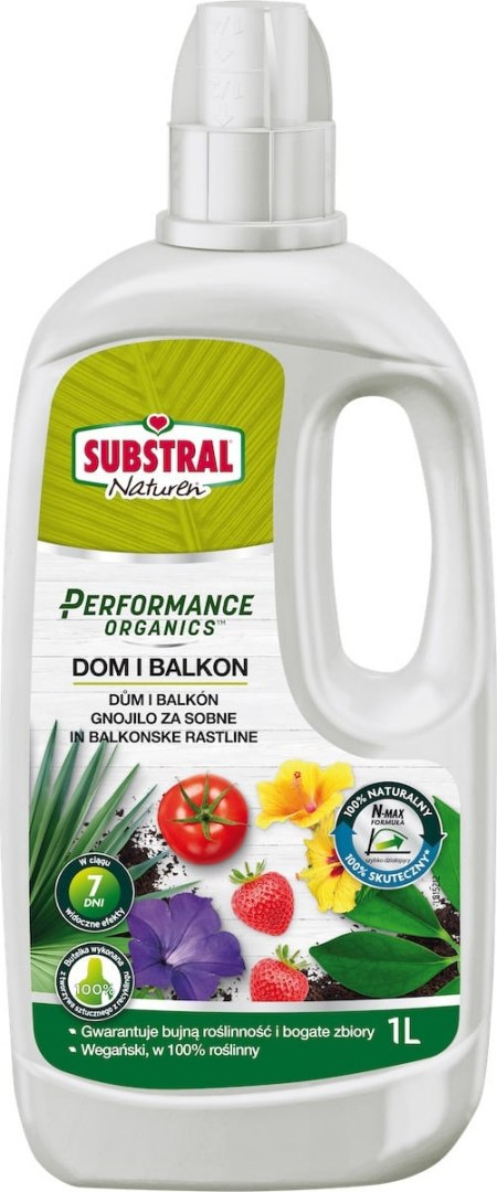Nawóz organiczny Performance Organics rośliny dom i balkon Substral Nawóz organiczny Performance Organics rośliny dom i balkon Substral