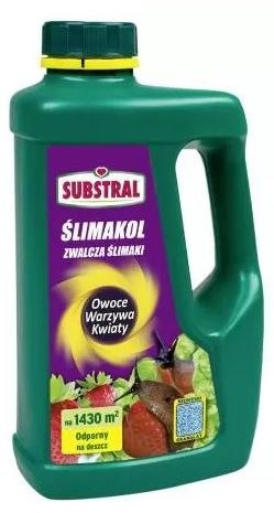 Ślimakol zwalcza ślimaki 1400m2 1kg Substral Ślimakol zwalcza ślimaki 1400m2 1kg Substral
