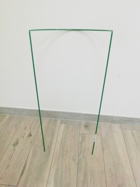 Podpora do Kwiatów i Roślin Łuk 35cm x 70cm Stalowa Malowana Zielona Tuchmet Podpora do Kwiatów i Roślin Łuk 35cm x 70cm Stalowa Malowana Zielona Tuchmet