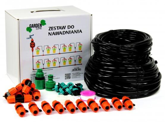 Zestaw do Nawadniania Roślin z Kroplownikami Zestaw do Nawadniania Roślin z Kroplownikami