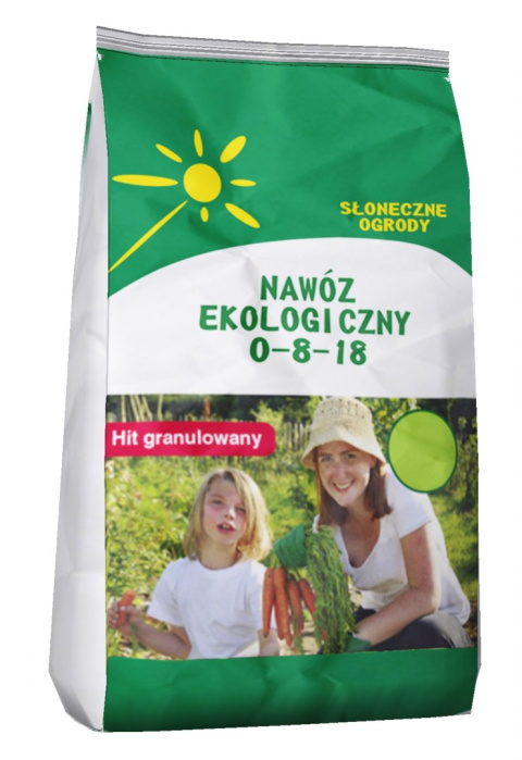 Nawóz Uniwersalny Ekologiczny 0-8-18 Mineralny Granulat 25kg Luvena