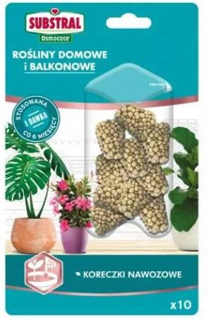 Koreczki Nawozowe Do Roślin Domowych i Balkonowych Przedłużone Działanie Mineralne 10szt Substral Koreczki Nawozowe Do Roślin Domowych i Balkonowych Przedłużone Działanie Mineralne 10szt Substral