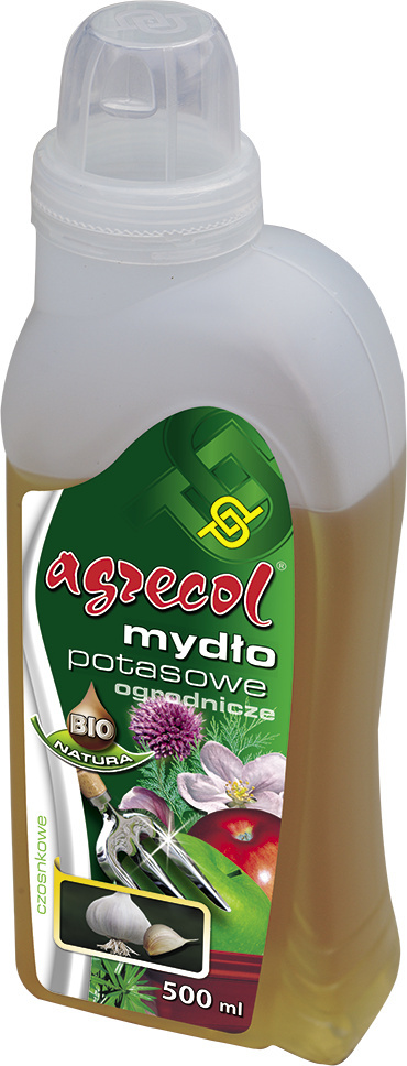 Mydło Potasowe Ogrodnicze Czosnkowe 500ml Agrecol Mydło Potasowe Ogrodnicze Czosnkowe 500ml Agrecol