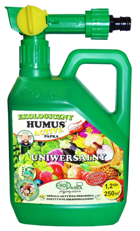Humus Uniwersalny Płynny 1,2L Sprayer Active Papka Ekodarpol Humus Uniwersalny Płynny 1,2L Sprayer Active Papka Ekodarpol