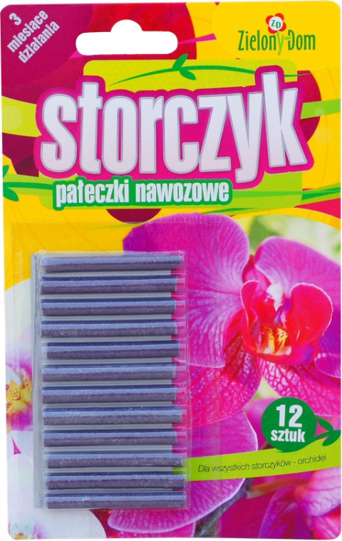 Pałeczki Nawozowe Do Storczyków Mineralne 12szt. Zielony Dom Pałeczki Nawozowe Do Storczyków Mineralne 12szt. Zielony Dom