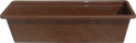 Skrzynka Balkonowa 40cm z Tworzywa Filtr UV Brązowa Goplast
