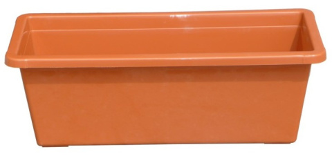 Skrzynka Balkonowa 50cm z Tworzywa Filtr UV Terakota Goplast Skrzynka Balkonowa 50cm z Tworzywa Filtr UV Terakota Goplast