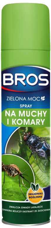 Spray Zielona moc na Komary i Kleszcze 300ml BROS