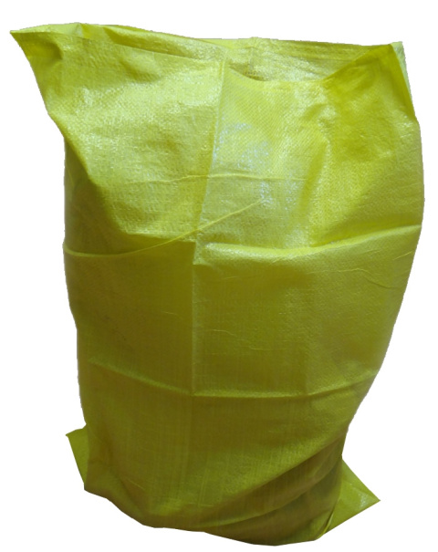 Worek Polipropylenowy 50cm x 80cm 52g/m2 Żółty Worek Polipropylenowy 50cm x 80cm 52g/m2 Żółty