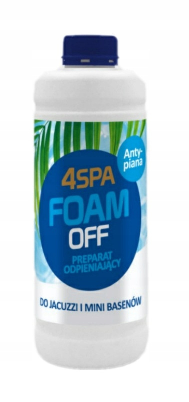 Odpieniacz Do Jacuzzi i Basenu 1l Foam Off 4SPA Gamix Odpieniacz Do Jacuzzi i Basenu 1l Foam Off 4SPA Gamix