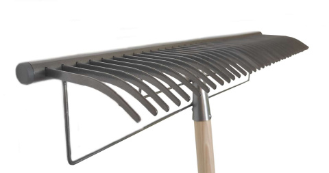 Grabie Do Siana 55cm 35 Zębne Płaskie z Kabłąkiem i Trzonkiem Drewnianym 160cm Prestige