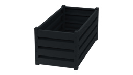 Kwietnik Rabata Metalowa KB-4 40x50x100 cm Antracyt Garden Steel