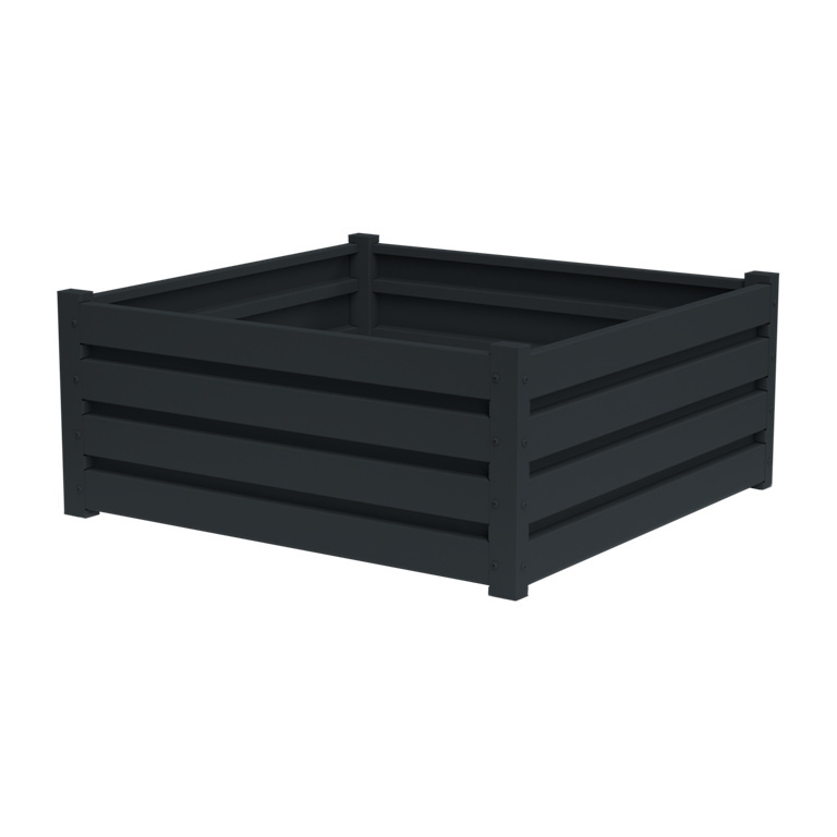 Kwietnik Rabata Metalowa KK-4 40x100x100cm Antracyt Garden Steel Kwietnik Rabata Metalowa KK-4 40x100x100cm Antracyt Garden Steel