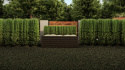 Kwietnik Rabata Metalowa KD-6 60x50x200cm Drewnopodobne Garden Steal Kwietnik Rabata Metalowa KD-6 60x50x200cm Drewnopodobne Garden Steal