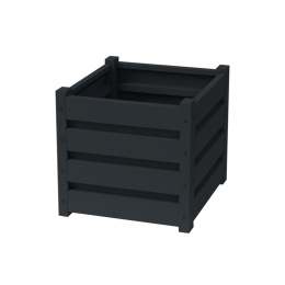 Kwietnik Rabata MetlaowaKM-4 40x50x50cm Antracyt Garden Steel