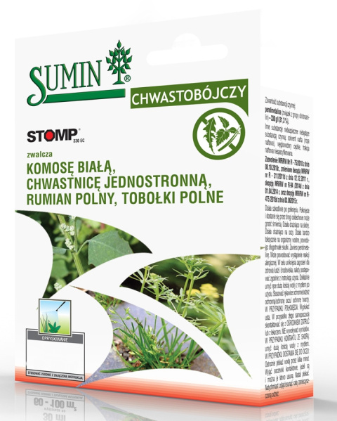 Stomp Aqua 455 CS 50ml Środek Chwastobójczy Na Chwasty Jednoliścienne i Dwuliścienne Sumin Stomp Aqua 455 CS 50ml Środek Chwastobójczy Na Chwasty Jednoliścienne i Dwuliścienne Sumin