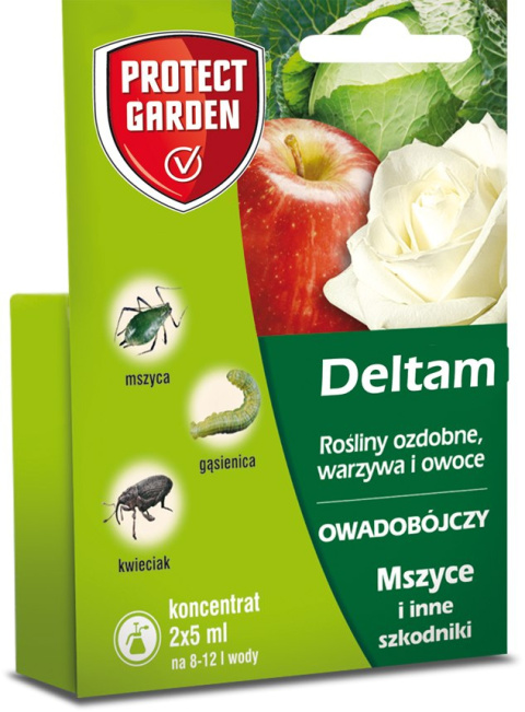 Deltam 5ml x 2 Środek Owadobójczy Do Zwalczania Szkodników w Uprawach Roślin Protect Garden Deltam 5ml x 2 Środek Owadobójczy Do Zwalczania Szkodników w Uprawach Roślin Protect Garden