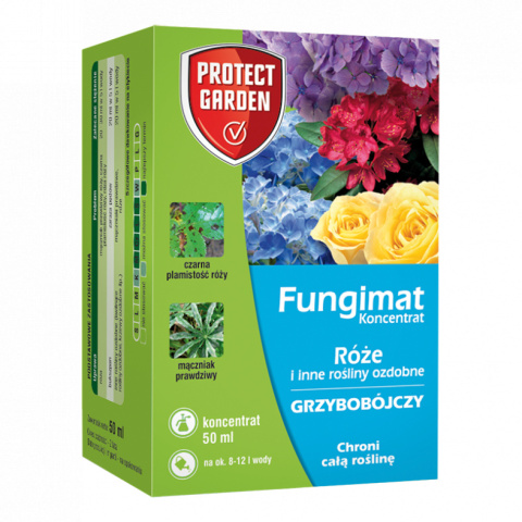 Fungimat 50ml Koncentrat Środek Grzybobójczy Do Zwalczania Chorób Grzybowych w Uprawach Roślin Protect Garden Fungimat 50ml Koncentrat Środek Grzybobójczy Do Zwalczania Chorób Grzybowych w Uprawach Roślin Protect Garden