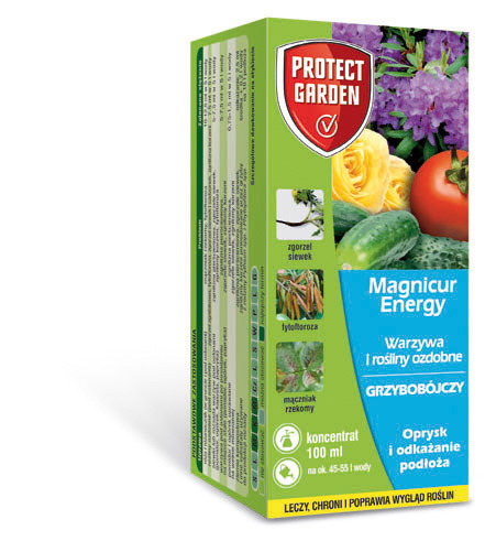 Magnicur Energy 100ml Środek Grzybobójczy Do Zwalczania Chorób Grzybowych w Uprawach Roślin Protect Garden Magnicur Energy 100ml Środek Grzybobójczy Do Zwalczania Chorób Grzybowych w Uprawach Roślin Protect Garden