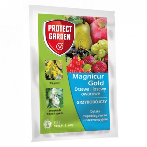 Magnicur Gold 2,5g Środek Grzybobójczy Do Zwalczania Chorób Grzybowych w Uprawach Roślin Protect Garden Magnicur Gold 2,5g Środek Grzybobójczy Do Zwalczania Chorób Grzybowych w Uprawach Roślin Protect Garden