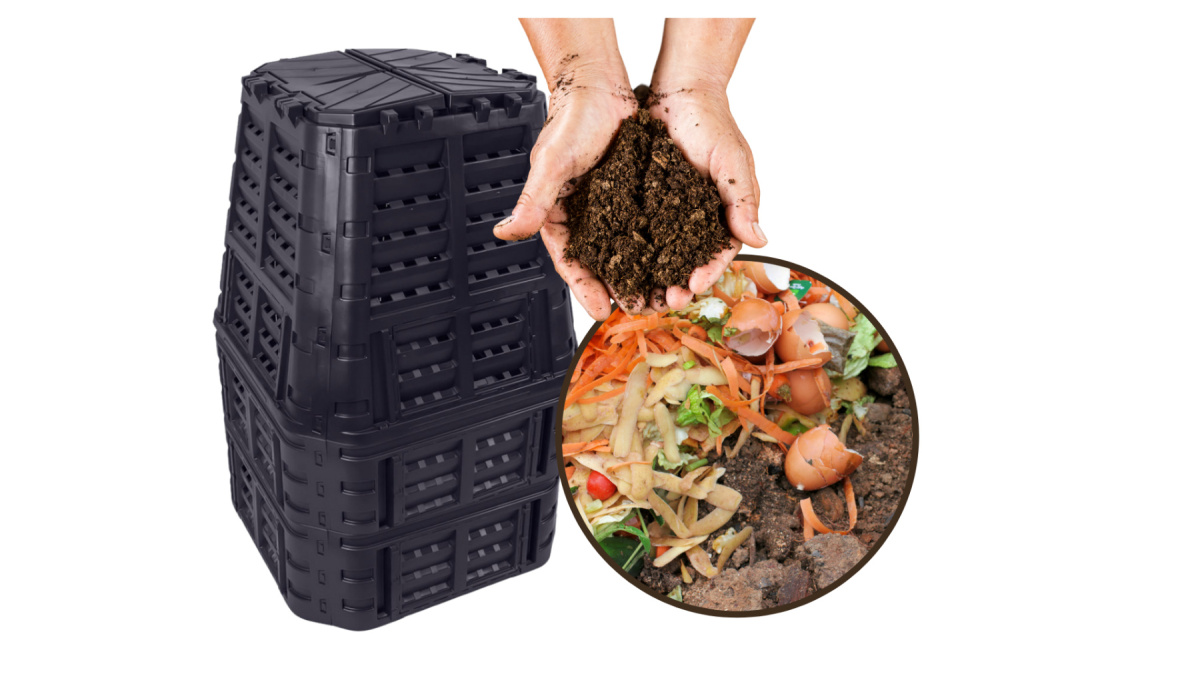 Multi Kompostownik 1000L N czarny Multi Kompostownik 1000L N czarny