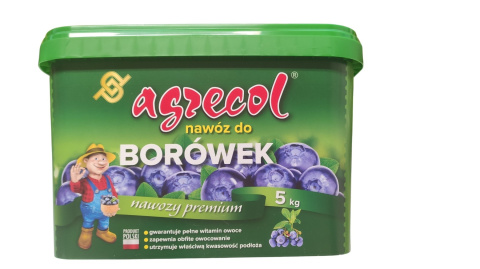 Nawóz Do Borówek Mineralny Granulat 5kg Agrecol Nawóz Do Borówek Mineralny Granulat 5kg Agrecol