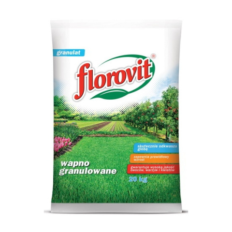 Wapno Nawozowe Granulat 20kg Florovit Wapno Nawozowe Granulat 20kg Florovit