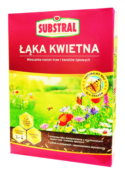 Trawa Kwiatowa Łąka Mieszanka Traw i Kwiatów Substral 300g Trawa Kwiatowa Łąka Mieszanka Traw i Kwiatów Substral 300g