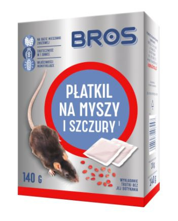 Trutka Na Myszy i Szczury Płatkill 100g Bros Trutka Na Myszy i Szczury Płatkill 100g Bros