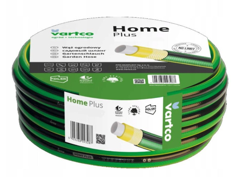 Wąż Ogrodowy 3/4" Cztero Warstwowy 20mb Home Plus Vartco Wąż Ogrodowy 3/4" Cztero Warstwowy 20mb Home Plus Vartco