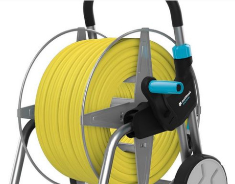 Wózek Na Wąż Ogrodowy z Wężem 1/2" 50m Zraszaczem Pistoletowym i Zestawem Przyłączy 55-060 Explorer Cellfast Wózek Na Wąż Ogrodowy z Wężem 1/2" 50m Zraszaczem Pistoletowym i Zestawem Przyłączy 55-060 Explorer Cellfast