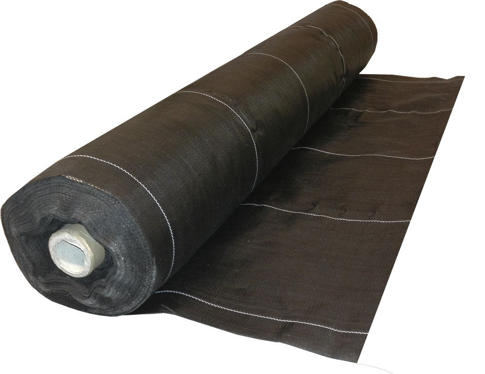 Agrotkanina Ściółkarska na Chwasty UV P-100 czarna 4,2x100m Czarna Agrotkanina Ściółkarska na Chwasty UV P-100 czarna 4,2x100m Czarna