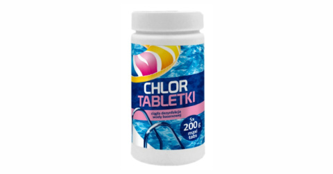 Chlor Do Basenu 95% Tabletki 200g x 5szt 1kg Chlor Long Tabs Maxi Gamix Chlor Do Basenu 95% Tabletki 200g x 5szt 1kg Chlor Long Tabs Maxi Gamix