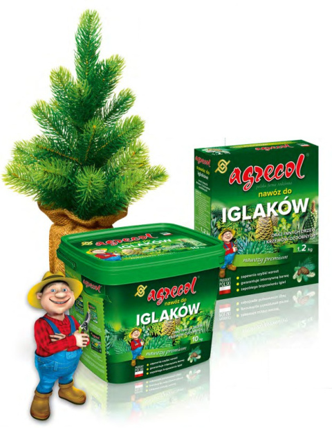 Nawóz Do Iglaków Mineralny Granulat 1,2kg Agrecol Nawóz Do Iglaków Mineralny Granulat 1,2kg Agrecol