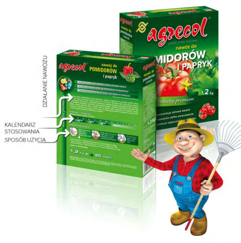 Nawóz Do Trawy Zachwaszczonej Mineralny Granulat 1,2kg Agrecol