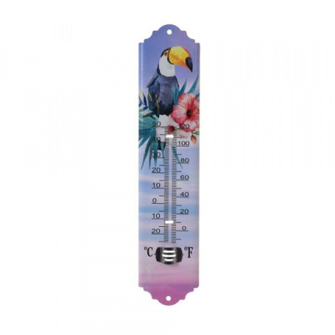 Termometr Zewnętrzny Dekoracyjny Tukan 29,5cm x 6,5cm MAK0235 GardenLine