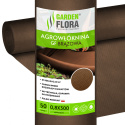 Agrowłóknina Brązowa 50g/m2 UV 0,8m x 300mb GF Agro