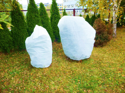 Kaptur z Agrowłókniny Biały UV 100cm x 155cm GF Agro Kaptur z Agrowłókniny Biały UV 100cm x 155cm GF Agro