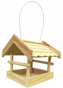 Karmnik dla ptaków, drewniany 22x21,5x20cm
